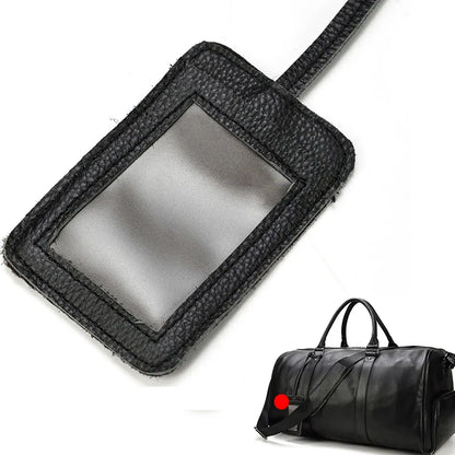 Genuine Leather Travel Bag For Men Women