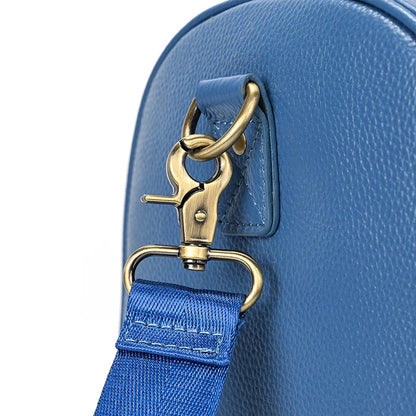 Genuine Leather Travel Bag For Men Women