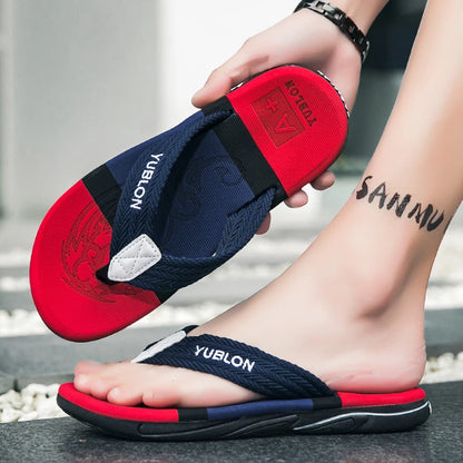 2025 Summer Flip Flops Men Beach Sandals