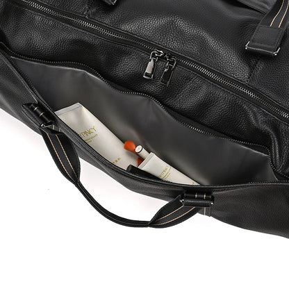 Genuine Leather Travel Bag For Men Women