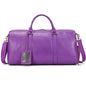 Genuine Leather Travel Bag For Men Women