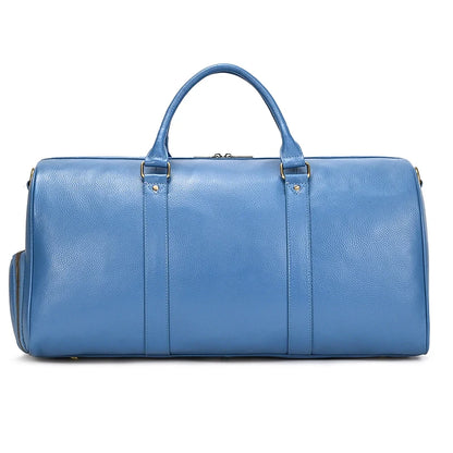Genuine Leather Travel Bag For Men Women