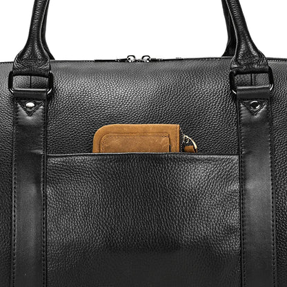 Genuine Leather Travel Bag For Men Women
