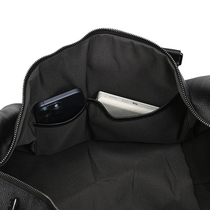 Genuine Leather Travel Bag For Men Women
