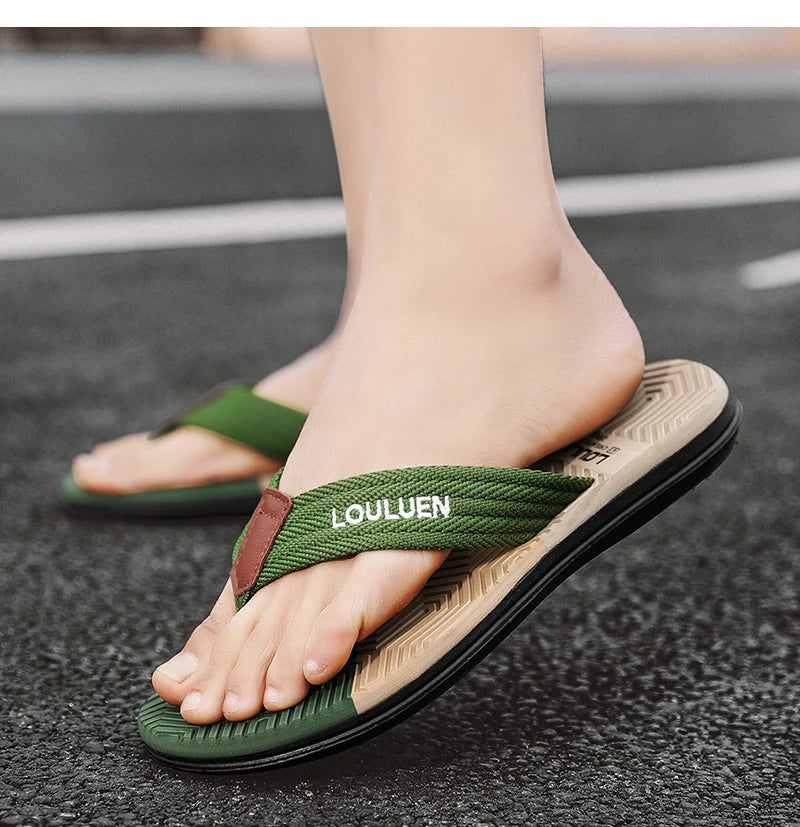 High Quality Brand Men Flip Flops