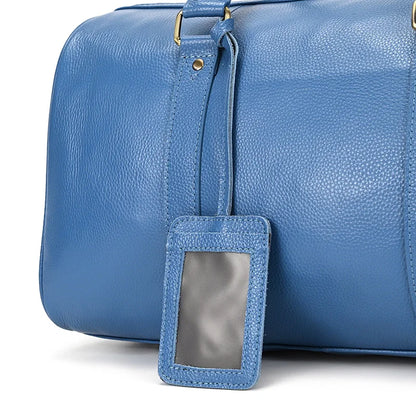 Genuine Leather Travel Bag For Men Women