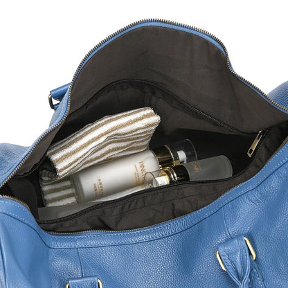 Genuine Leather Travel Bag For Men Women
