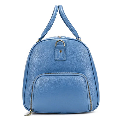 Genuine Leather Travel Bag For Men Women