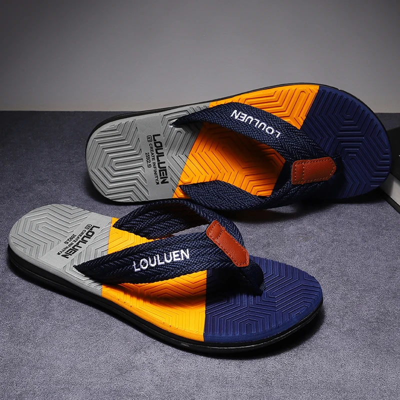 High Quality Brand Men Flip Flops