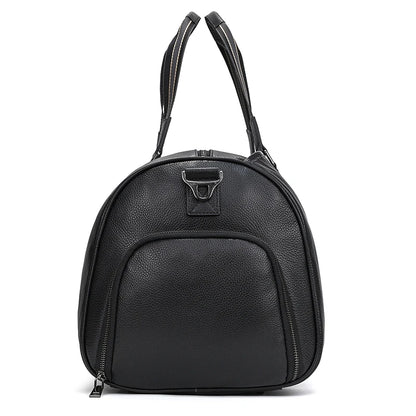 Genuine Leather Travel Bag For Men Women