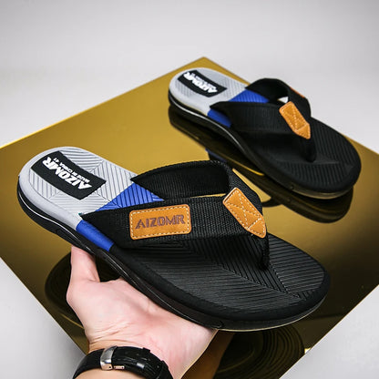 Men Mixed Colors Flip-flops