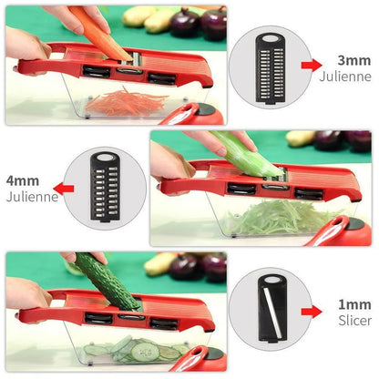 Vegetable Chopper Multifunctional Grater Cutter