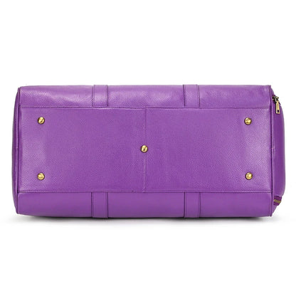 Genuine Leather Travel Bag For Men Women