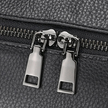 Genuine Leather Travel Bag For Men Women