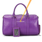 Genuine Leather Travel Bag For Men Women
