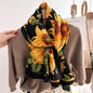 Color Matching Fashion Scarf Scarf Thin Warm Scarf Talma