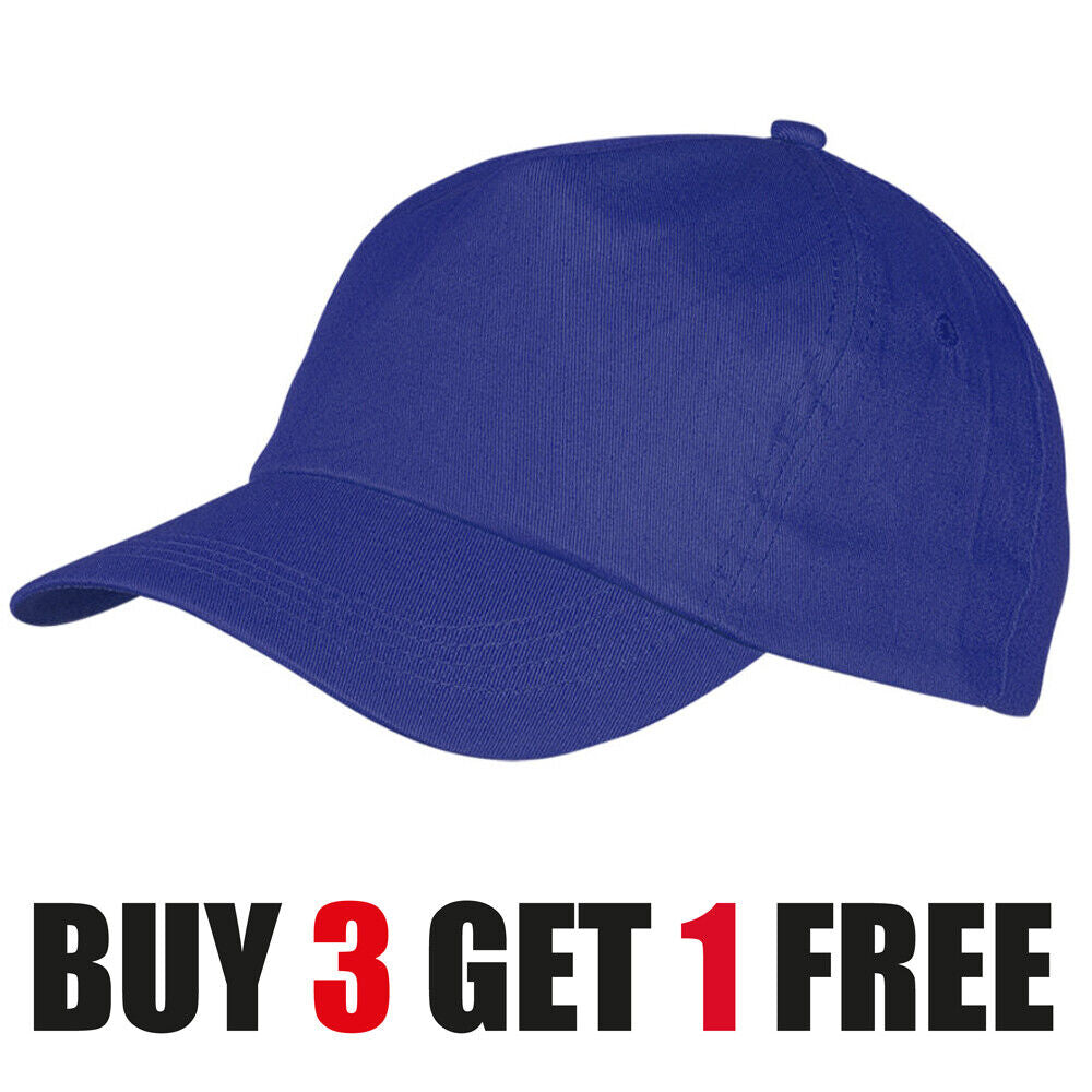 Baseball Cap Mens Womens Adjustable Plain Adults Summer Classic Sports Sun Hat