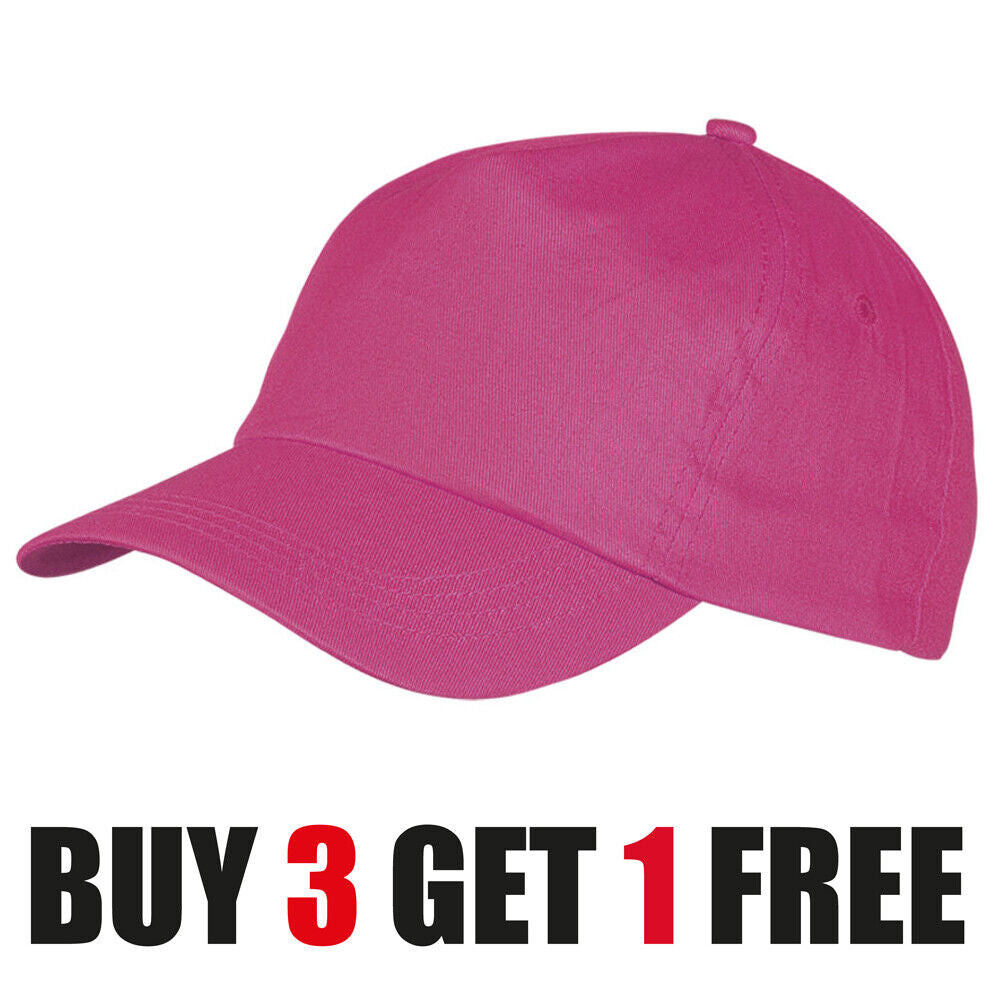 Baseball Cap Mens Womens Adjustable Plain Adults Summer Classic Sports Sun Hat