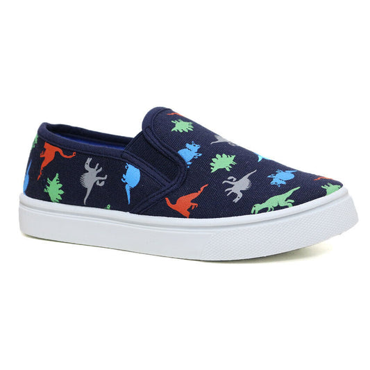 BOYS CANVAS SHOES NEW SKATE TRAINERS SLIP on CASUAL SUMMER PLIMSOLLS PUMPS SIZE