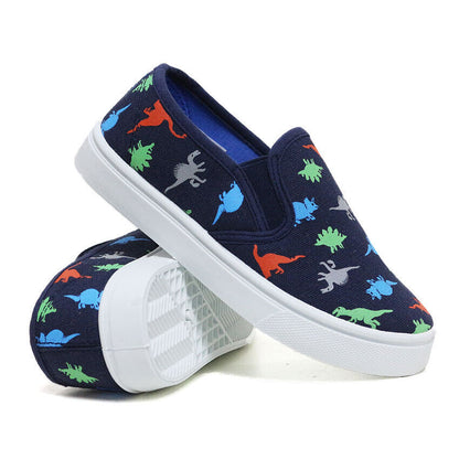 BOYS CANVAS SHOES NEW SKATE TRAINERS SLIP on CASUAL SUMMER PLIMSOLLS PUMPS SIZE