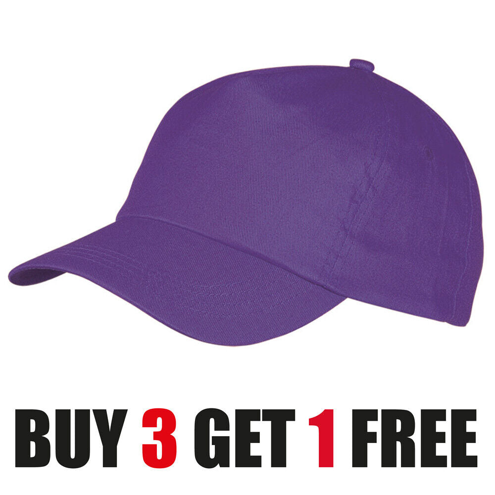 Baseball Cap Mens Womens Adjustable Plain Adults Summer Classic Sports Sun Hat