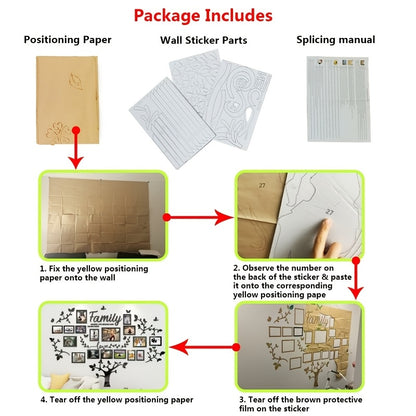 Acrylic 3D Photo Frame Tree