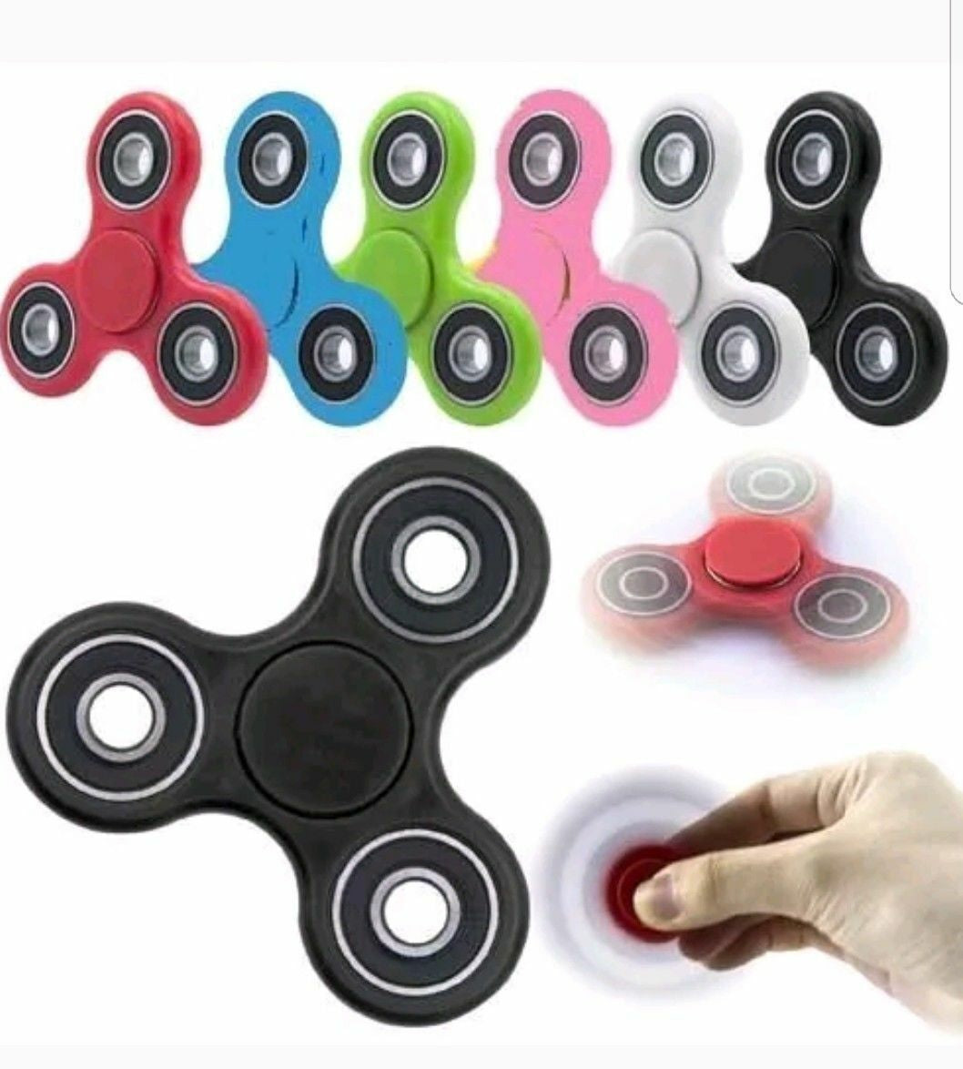 ANTI-ANXIETY 360° SPINNER EDC HELPS FOCUS HAND FINGER FIDGET TOY 3D FIGIT AUTISM