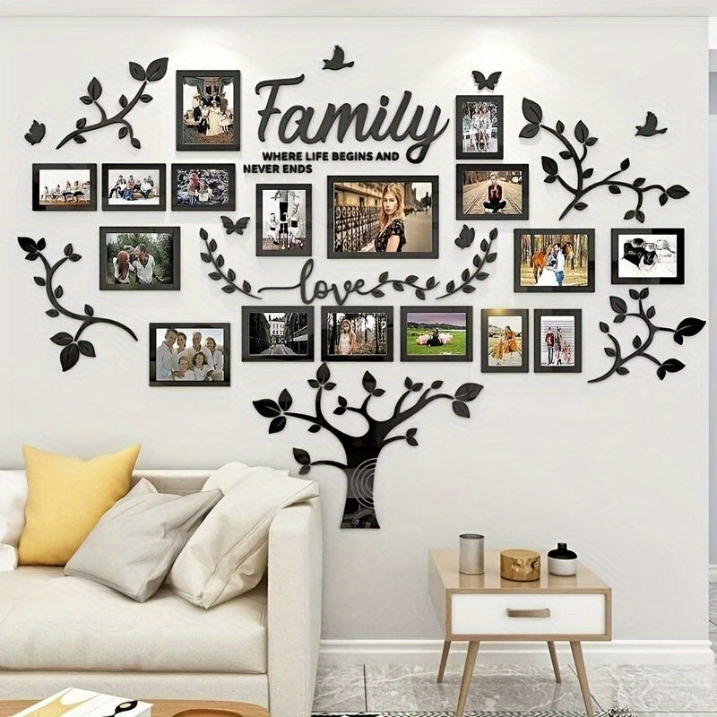 Acrylic 3D Photo Frame Tree