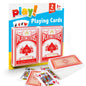 Play Standard Playing Cards – Plastic Coated Traditional Card Deck